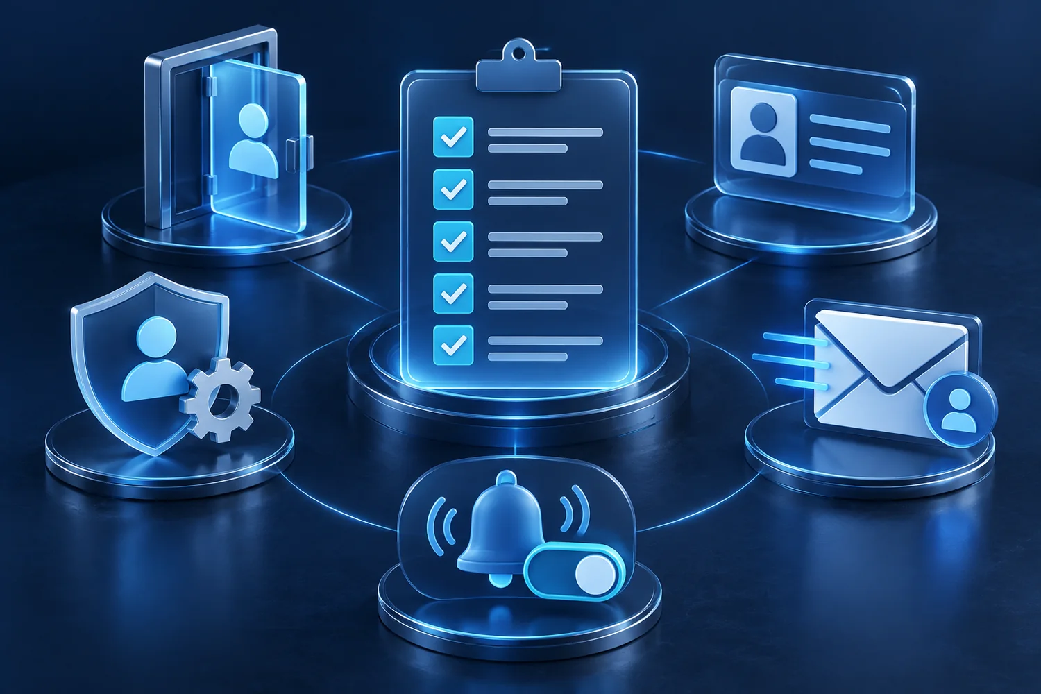 Checklist for SEO reporting software client access, branding, email sender, notifications and permissions